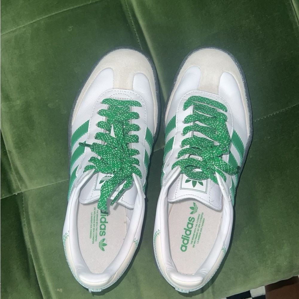 Brand new Adidas Gazelle platform!! Worn once!